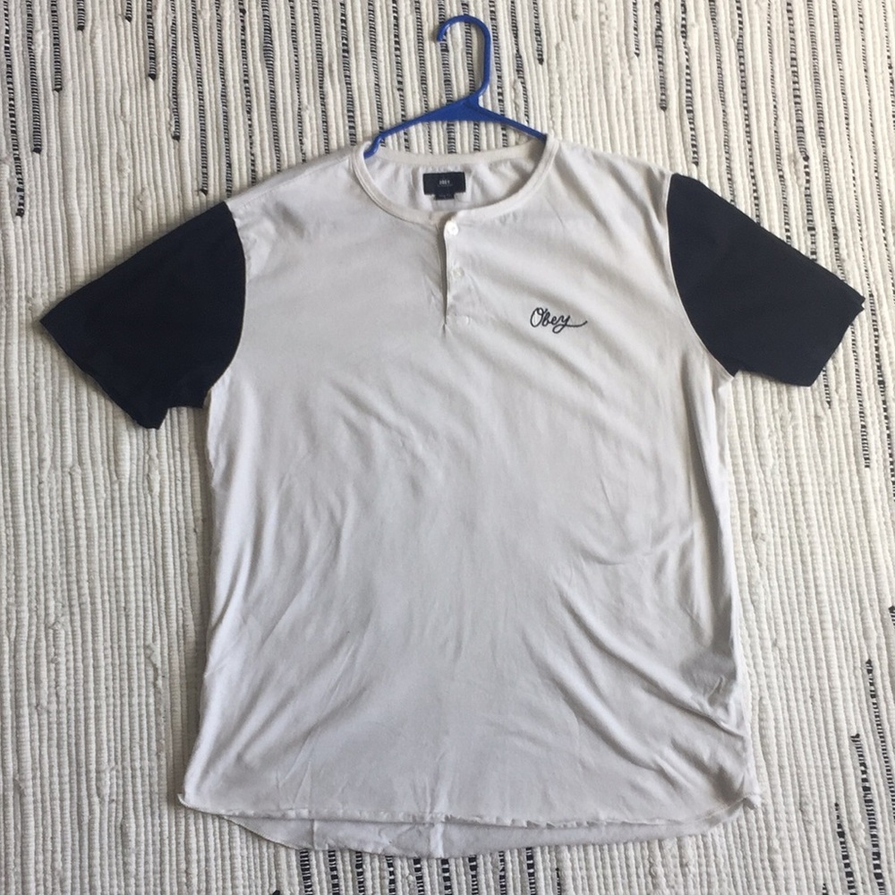 Obey Baseball T shirt